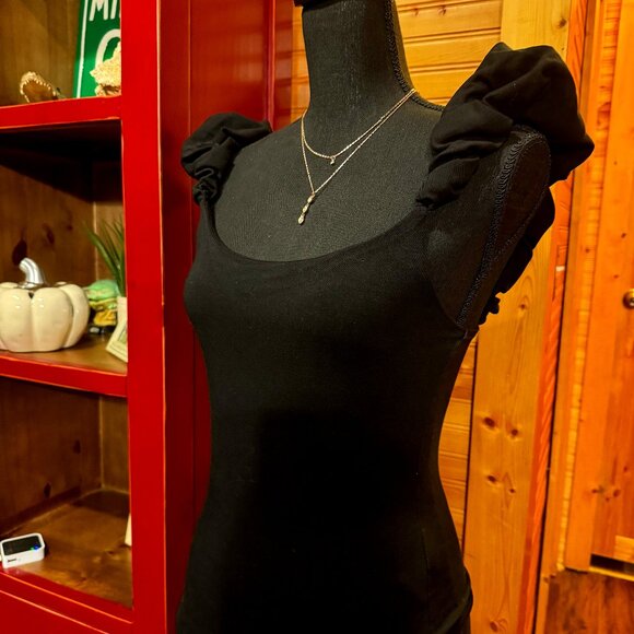 BLACK BODYSUIT - Picture 1 of 3